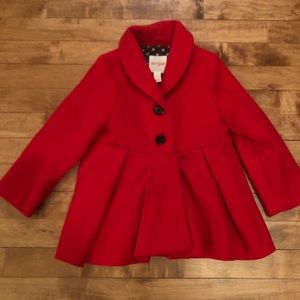 Darling Cat & Jack Peacoat size 3t